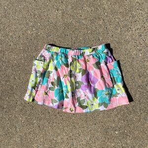 Carter's Pink and Green floral Skirt